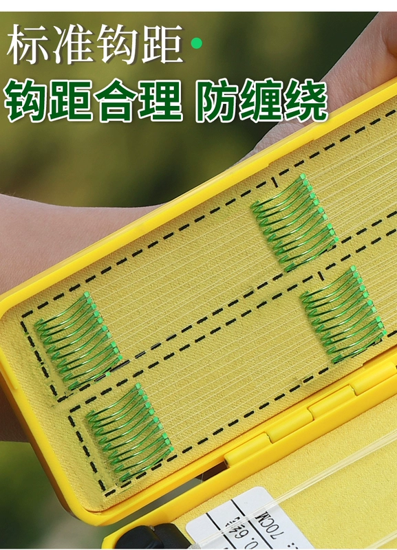 Lưỡi câu răng sói cạnh tranh được buộc bằng lưỡi câu cá chất lượng cao được buộc tinh xảo bằng hố đen hoàn thiện chính hãng. lưỡi câu cao cấp câu cá lưỡi chùm