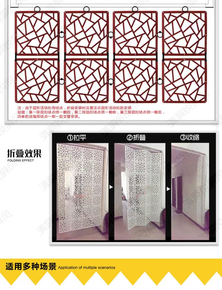 Gỗ rắn treo di động màn hình lưu trữ nhà hàng nhà hàng phòng ngủ nghiên cứu trà trang trí nhà màn hình phân vùng rỗng - Màn hình / Cửa sổ mẫu song cửa sổ đẹp