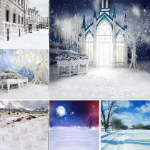 Snow background cloth photography background cloth ins hanging cloth children shooting background cloth net Red Anchor background cloth 26