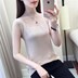 Ice-tơ sling vest phụ nữ bên ngoài mùa hè đi giày cao cổ ren mảnh áo khoác ngắn sợi net sexy đan 