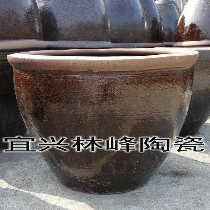 Yixing ceramic water tank 400kg water capacity coarse ceramic tank wine tank fish tank large wine equipment