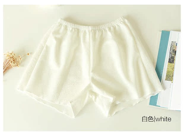 Có thể mặc quần chống nắng an toàn cho nữ mùa xuân và mùa hè mỏng phần ba điểm quần legging quần lửng cạp cao quần rộng bảo hiểm quần short trắng nữ