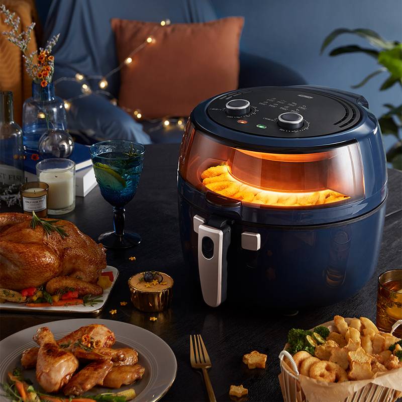 Small Bear Air Fryer Household New Special Price Large Capacity Oven Integrated Fully Automatic Smart Electric Fryer Friar Machine