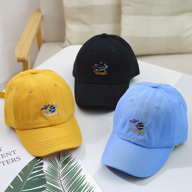 Children's baseball cap Spring autumn 2-8 years old male and female child 3 Duck Tongue Hat 4 Tide Toddler 5 Shading 6 Baby 7 Spring Summer Planet