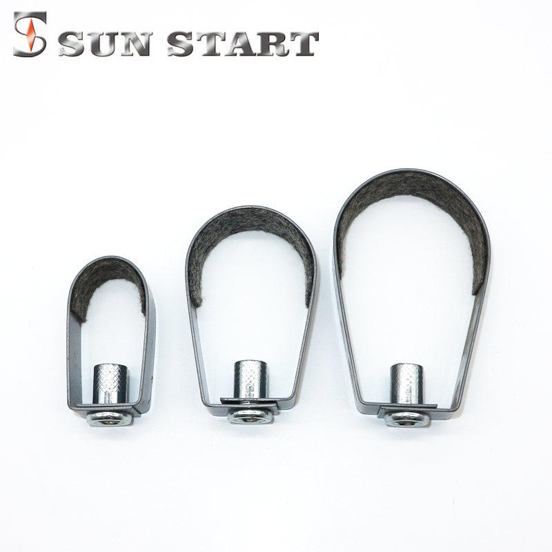 Pear-shaped Rings Plated Zinc Plate Pear-shaped Rings Punch Press Pear Shaped Pipe Clip Felt 2 ' ' 3 4 ' '