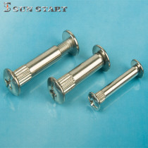 Furniture connection screw to lock screw cabinet connector plate plate splint screw nut furniture pair knock female nail