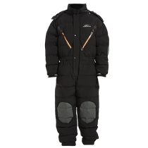 Vêtements de pêche dhiver vêtements une pièce en duvet vêtements chauds épaissis veste en duvet doie imperméable et résistante au froid vêtements de pêche sur glace et de pêche en mer