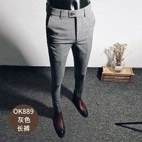 K889 Серые брюки