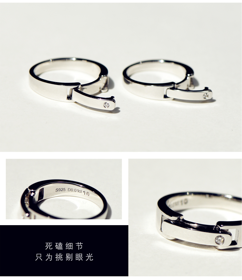 Bague mixte en Argenterie - Ref 3088230 Image 17