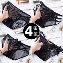 Sexy Briefs Lady Lace Seductive Low Waist Girl Pure Desire To Be In Tune With New 2021 Pops Fashion Dingy Pants