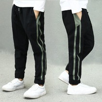 Boys slacks 2021 new autumn Korean version of big childrens sports pants boys long pants