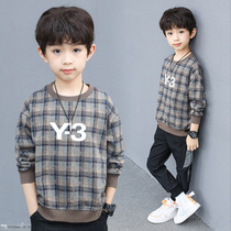 Boys clothes spring and autumn clothes 2021 new foreign style children Korean version of autumn big boy loose casual coat tide