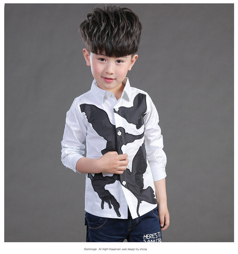 Chemise garcon à manche longue - Ref 2076737 Image 23