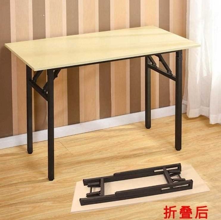 Minima Modern Strip Desk Large Small Event Folding Table Training Table Meeting Table Simple Desk Composition