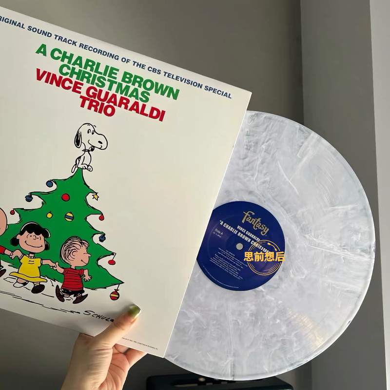 In Stock Snoopy Charlie Brown Christmas Peanuts Comic Rsd Limited Edition Snowflake Vinyl 1Lp Black Vinyl