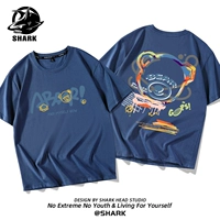 Хумовая синяя масляная живопись медведь Уайт_ZB