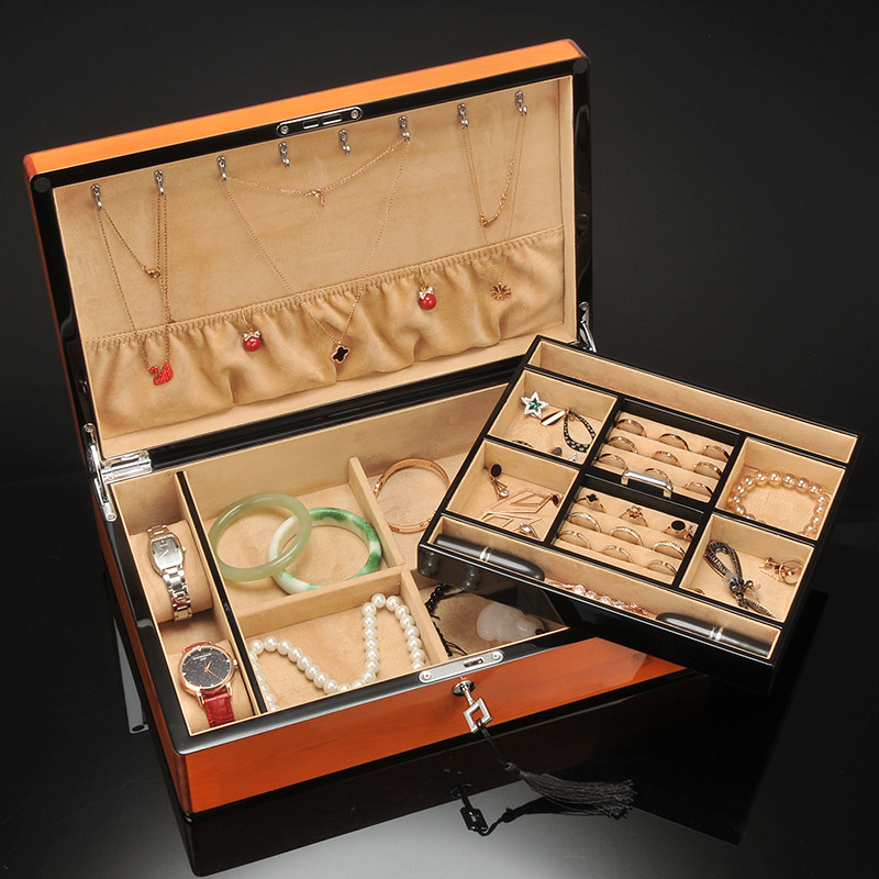 Lierie Piano Baking Lacquered Wood First Accessories Box Jewellery Collection Containing Box box Watches Box Eurostyle Famous and Ancient Wind