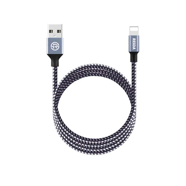 Huaqiangbei Data Cable iPhone 13 Single-Ended Fast Charging Data Cable for Mobile Phones, Extended Length 2m Braided Fast Charging Data Cable for Apple 6/7/8/X/11/12/13/14/15/16P Xr