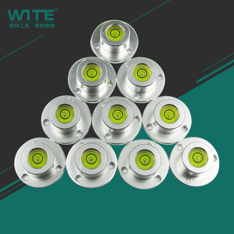 Taiwan witte high precision bull's eye horizontal ruler Universal horizontal bubble round small flat bubble electronic scale drops