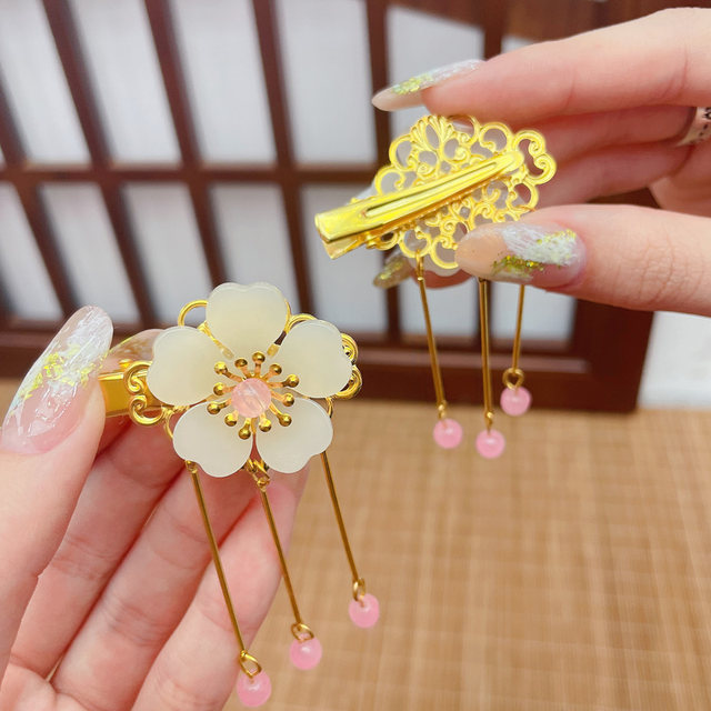 Value ancient costume headwear antique hairpin children's jewelry Hanfu accessories girls hair accessories step shake tassel hairpin hairpin