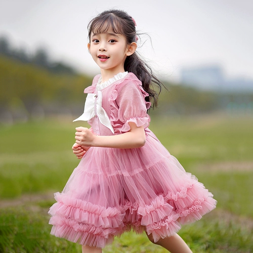 Летняя одежда, летний наряд маленькой принцессы, детская юбка, детская одежда