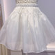 Girls skirt support children's long wedding dress skirt tutu skirt white princess petticoat flower girl dance skirt