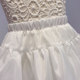 Girls skirt support children's long wedding dress skirt tutu skirt white princess petticoat flower girl dance skirt