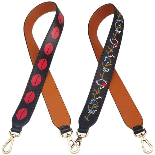 Длинные бретели, рюкзак, сумка, ремешок для сумки на одно плечо, аксессуары, с вышивкой