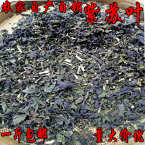 Guangxi dried perilla leaves dried basil dried fish shrimps and crabs spices sulfur-free herbs 500g bulk self-produced