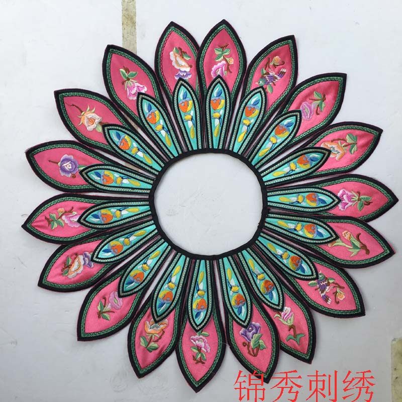 Ming Hanfu tops, accessories, cloud shoulders, false collars, women's wild super fairy heavy industry embroidered shawls