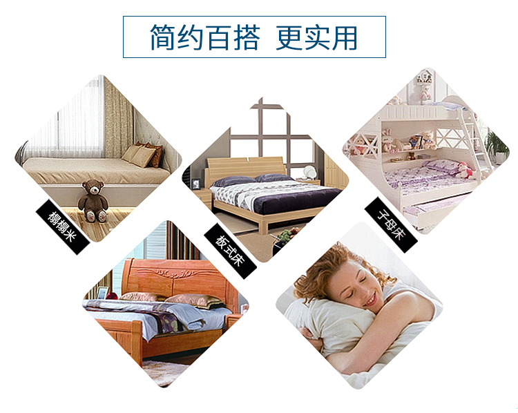 Yu Lan đay nệm nôi nệm xơ dừa tự nhiên mat cứng sinh mủ 1.2 mét 1.5 / 1.8m tùy chỉnh - Nệm đệm xốp