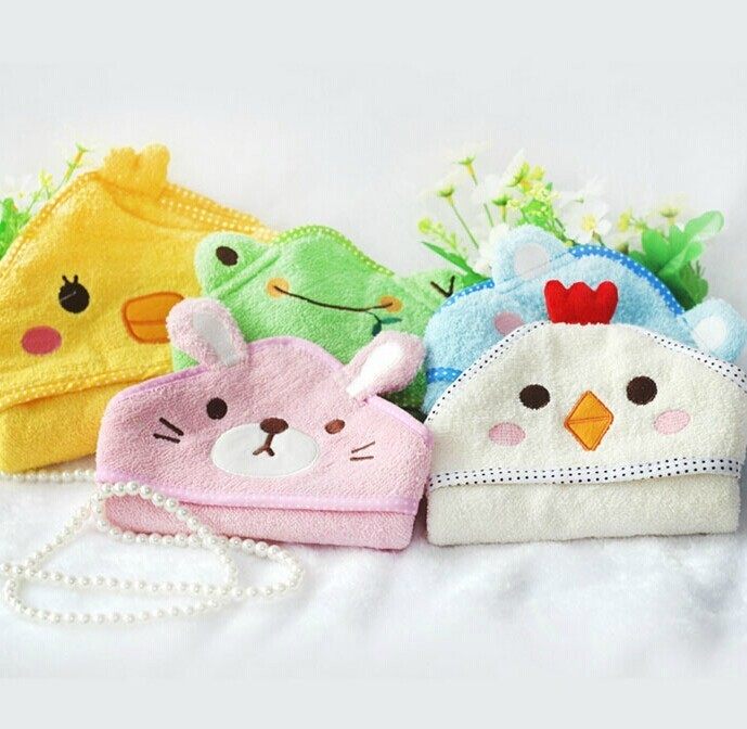Small animal super cute pet bath towels ~ Puppy Teddy Yorkshire towel suction towels
