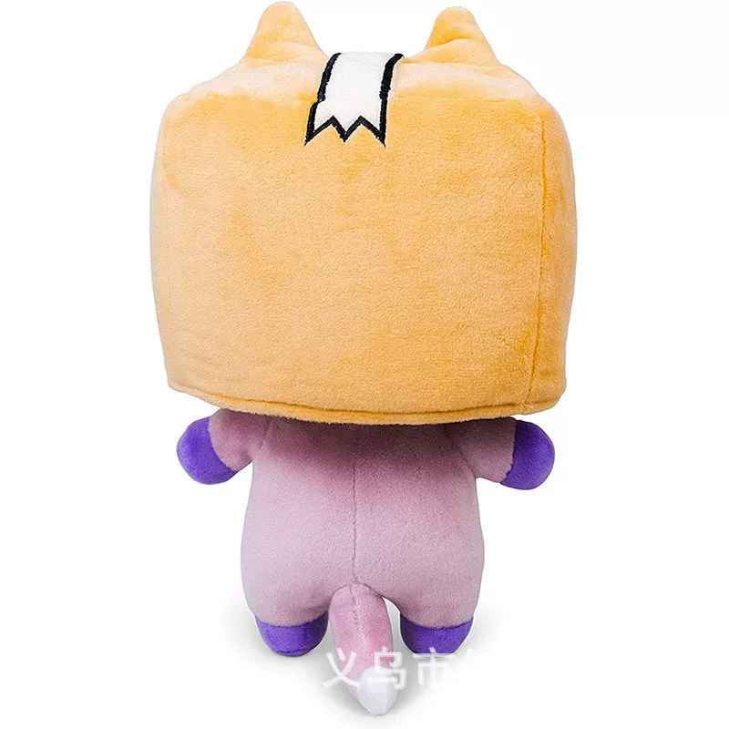 Минифигуры, игрушка, коробка, плюшевая кукла, кот, лиса, американская куница