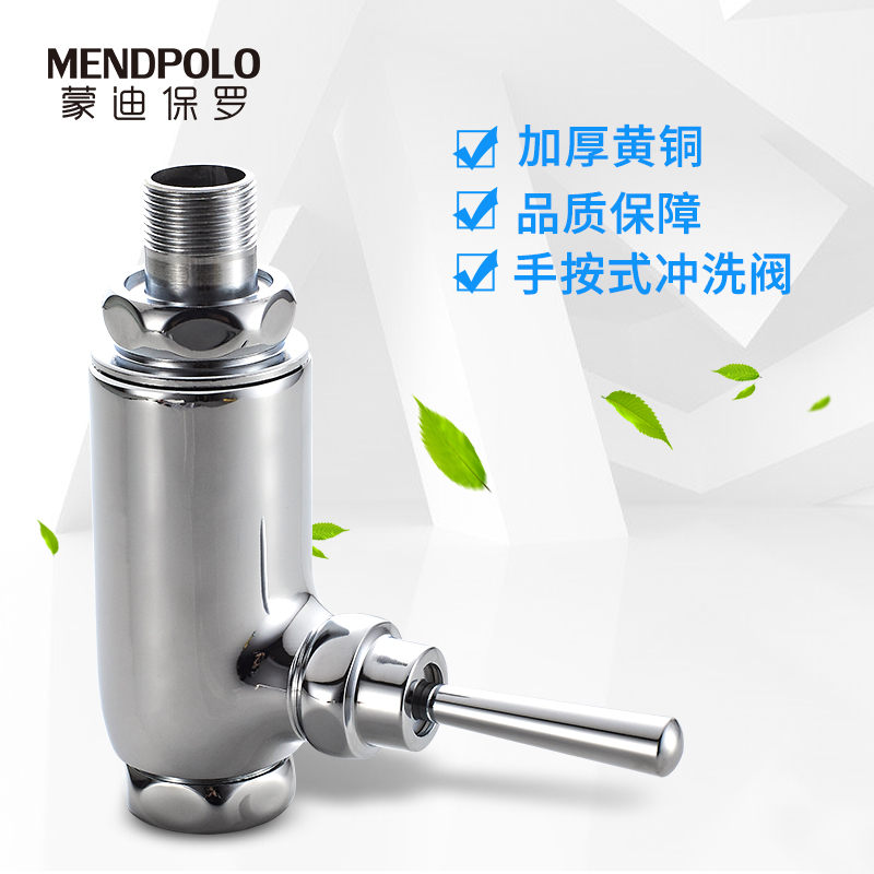 Toilet squat toilet handpressed flushing valve toilet pressing autistic delayed flushing valve accessories