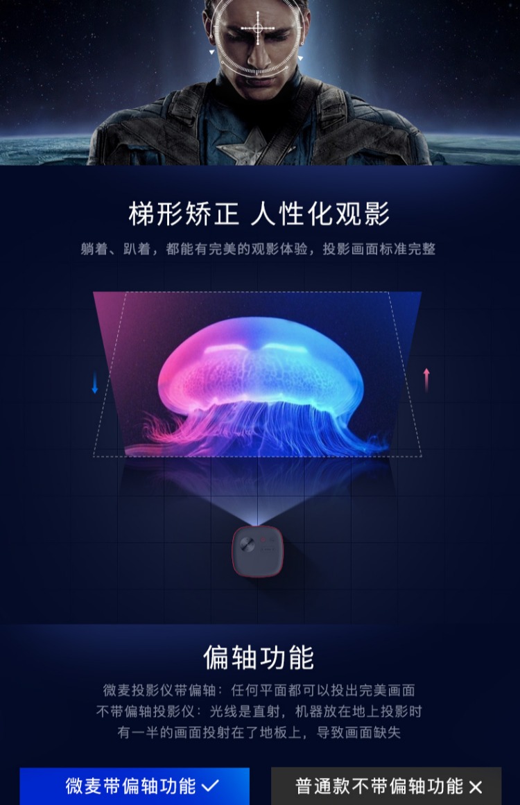 Micro-M200 micro máy chiếu gia đình điện thoại di động nhỏ Android wifi không dây mini HD 1080 - Máy chiếu máy chiếu bluetooth