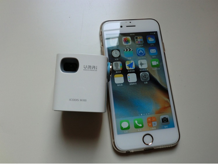 VMAI micro-micro iCoDis M100 micro mini wifi không dây di động điện thoại di động HD chiếu tại chỗ máy chiếu xiaomi