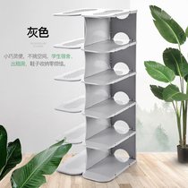 Creative space-saving multi-layer shoe rack Plastic shoe box Double shoe holder Removable storage artifact Shoe cabinet Shoe storage