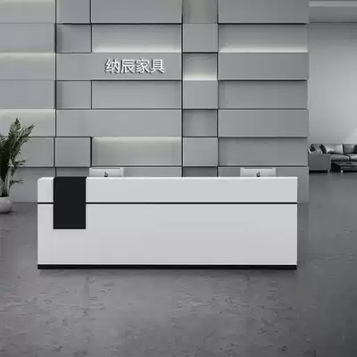 Cash Register counter Company front desk Reception desk Clothing store counter Beauty salon welcome desk Paint front desk Corner cash register counter