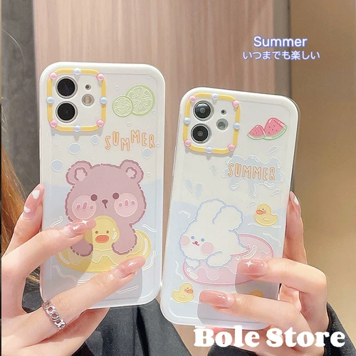 Apple, мультяшный совместимый iPhone12 Pro, iPhone 12, силиконовый чехол для телефона XS Max, с медвежатами, iphone, 12, популярно в интернете, для влюбленных, 78plus
