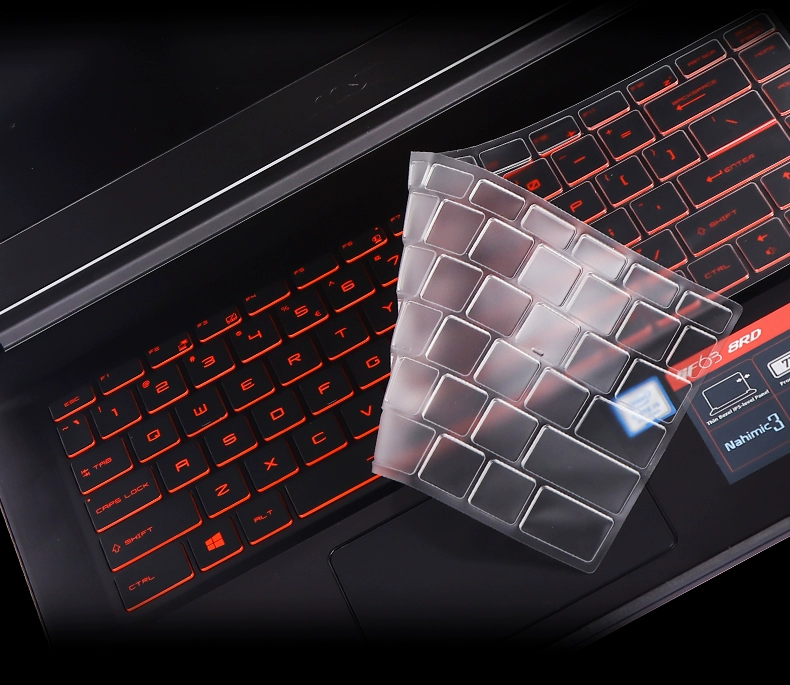 Máy tính MSI GE62 73 GP62 GL62 GS70 60 GT72 Máy tính xách tay GV62 bảo vệ bàn phím GT63 GS65 phim GL72M che phủ bụi đầy đủ GF72, GF75 - Phụ kiện máy tính xách tay