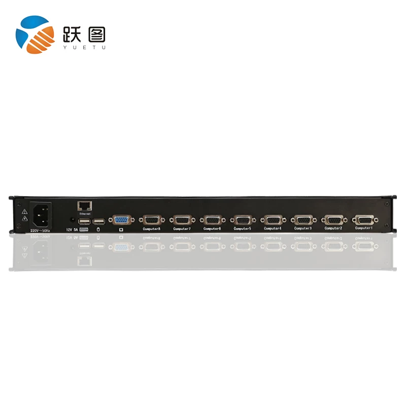 跃图 [ATD-2008IP远程控制切换器8口1U机架OSD自动切换 IPKVM切换器]