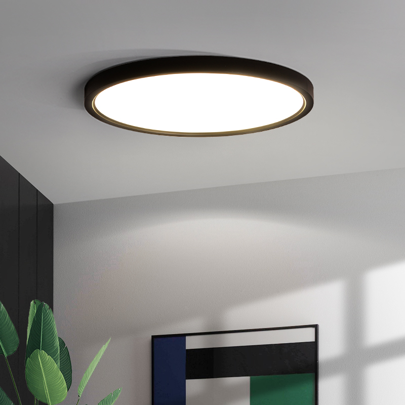 Nordic Led Ultra Slim Ceiling Lamp Round Minimalist Modern Home Balcony Children Room Bedroom Light Room Lamp