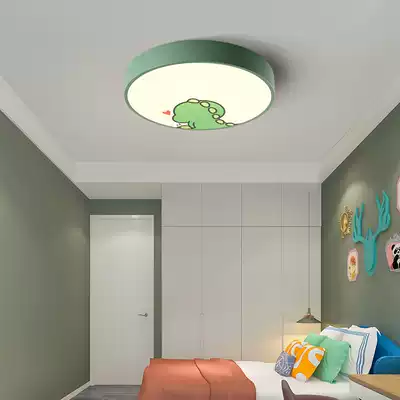 Modern minimalist Nordic personality boy and girl cartoon children room bedroom lamp creative macaroon ceiling lamp