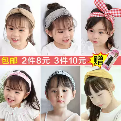 Korean children's hair band Princess little girl Joker hair band baby cute hair hoop baby girl hair accessories