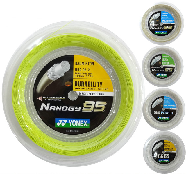 YONEX Badminton line BG 65 AS 68TI 80 95 98 66UM 99 Large plate