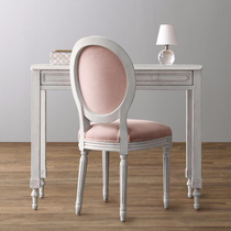 American solid wood desk small apartment childrens room study simple retro white writing desk computer desk girl bedroom