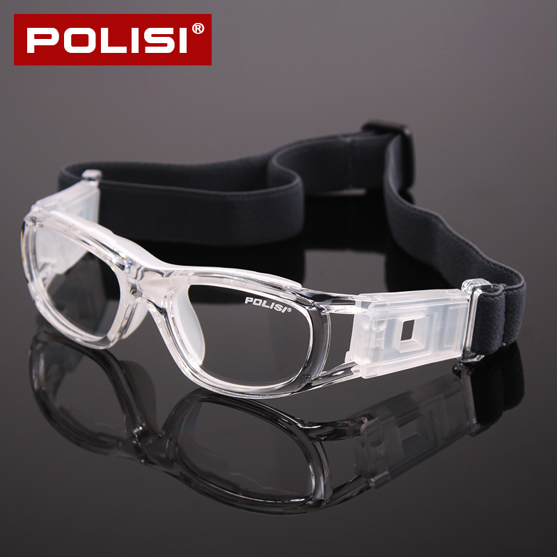 POLISI children's basketball glasses Children's outdoor sports football basketball mirror eye protection glasses frame can be equipped with myopia
