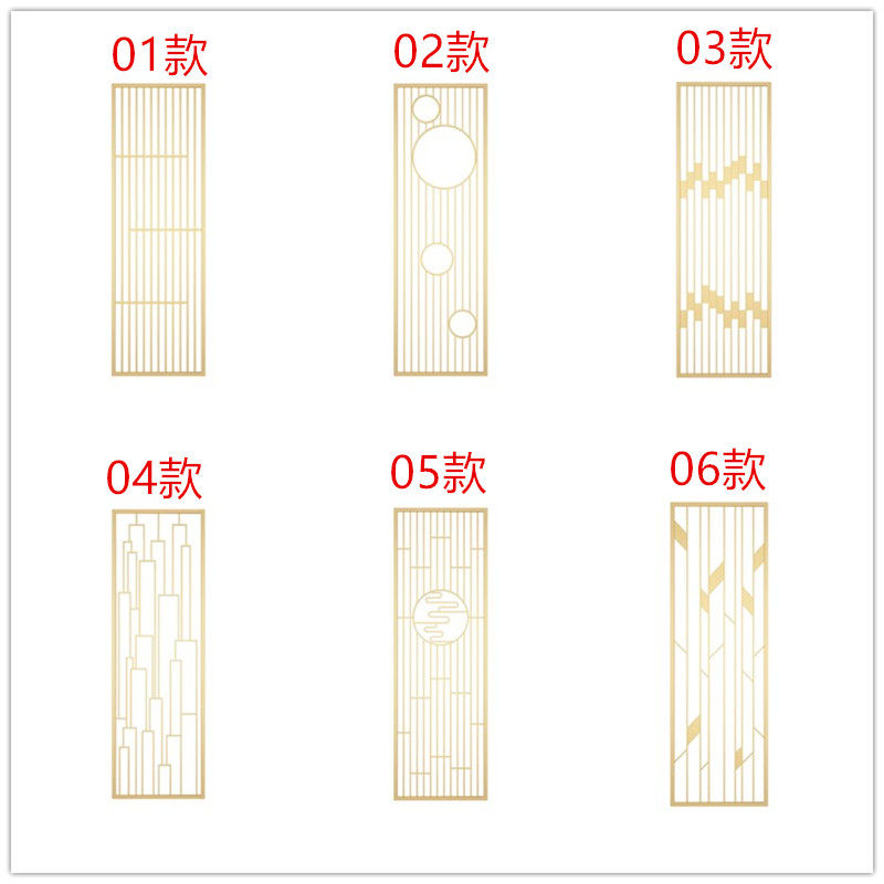 Nordic light extravagant screen partition Chinese style minimalist modern living room partition wall office decorated in the family door Xuanguan shelter