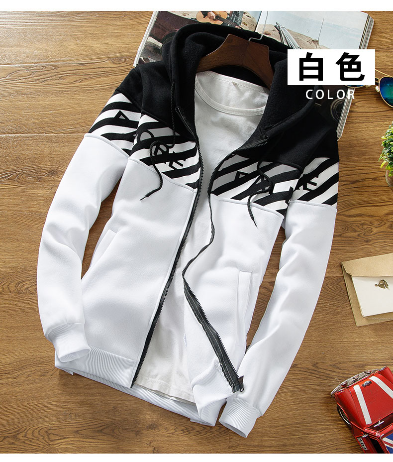 Mùa thu và mùa đông cộng với áo len cardigan dày nhung nam phiên bản Hàn Quốc của đồng phục áo hoodie bóng chày thanh niên tự trồng áo khoác bomber nam cao cấp