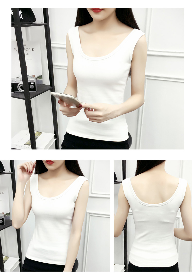 Qiao Yi · Lan Qiu cài đặt áo vest nữ cỡ lớn mới cơ sở mặc áo mỏng và nhung để giữ ấm áo thun sát nách nữ